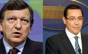 Жозе Мануел Барозу и Виктор Понта