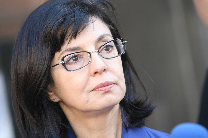 Меглена Кунева, председател на партия "Движение България за гражданите".