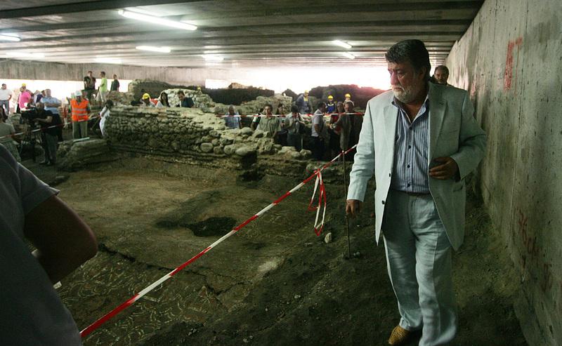 Напоследък археологическите обиколки на министър Рашидов зачестиха, сн. БГНЕС