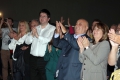 Йосиф Кобзон агитира за кандидат на БСП, финансовият министър аплодира