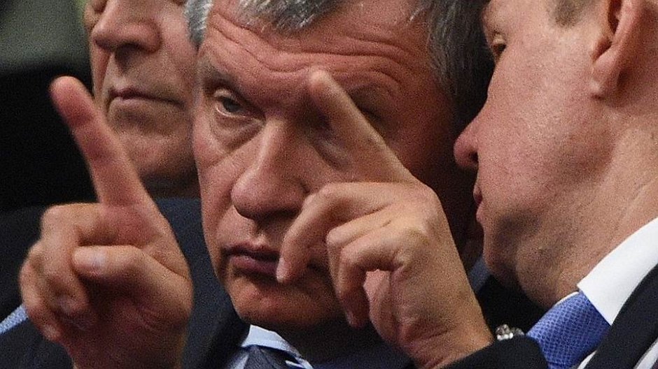 Шефовете на "Роснефт" и "Газпром" Игор Сечин и Алексей Милер