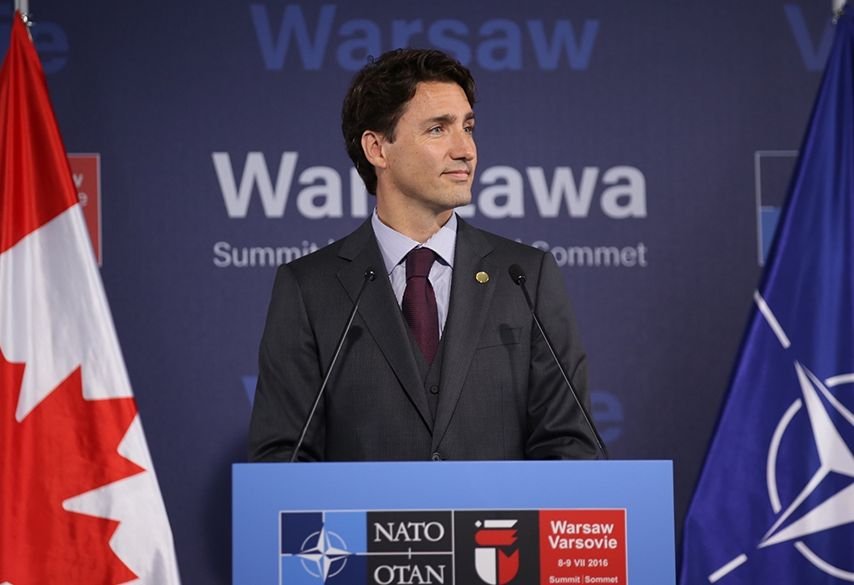 Министър-председателят на Канада Джъстин Трюдо
