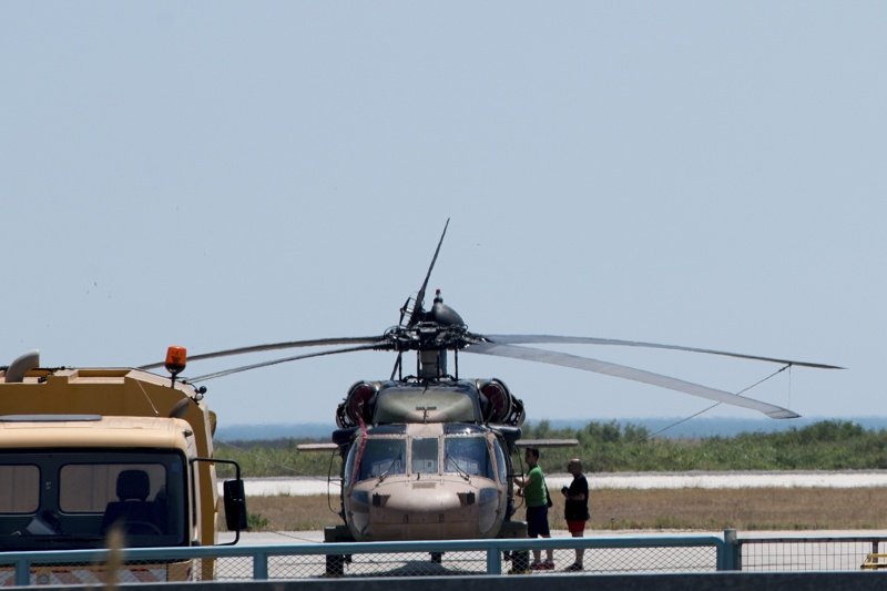 Хеликоптерът на турските метежници, сн. ЕПА/БГНЕС