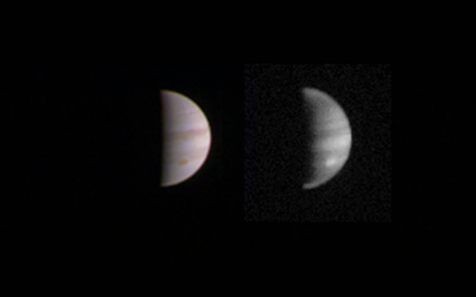 Сондата Джуно изпрати нови снимки от Юпитер