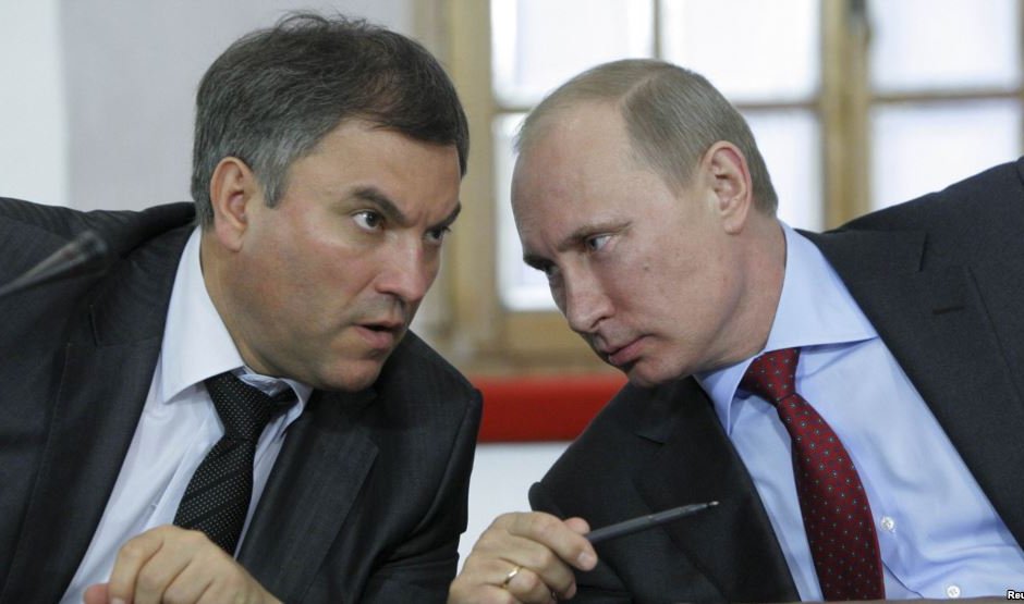Владимир Путин предложи Вячеслав Володин за председател на Държавната дума