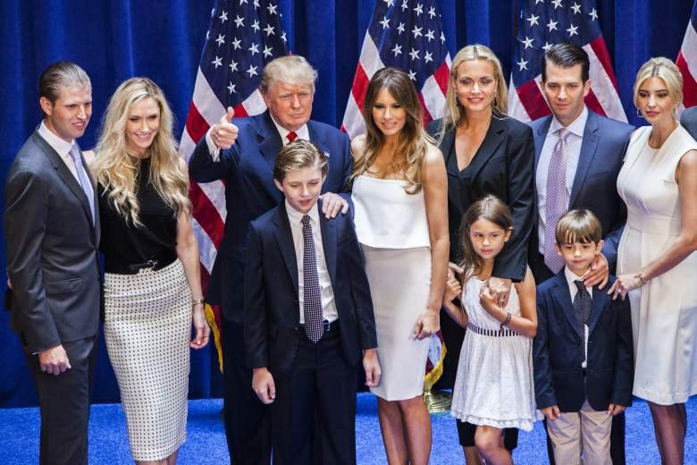 Донълд Тръмп и семейството му