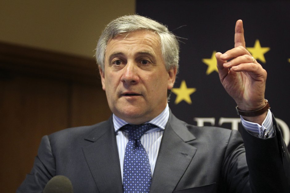 Антонио Таяни е избран за председател на Европейския парламент