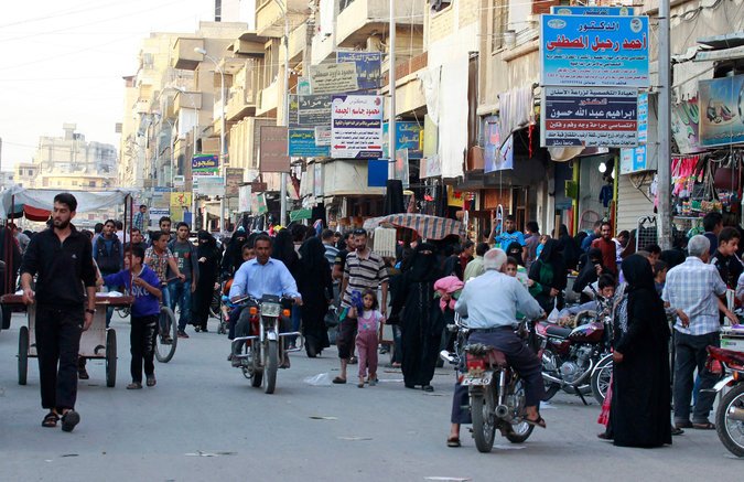 Бастионът на "ИД" град Ракка