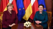 Меркел във Варшава: Взаимни пожелания за партньорство и сериозни различия