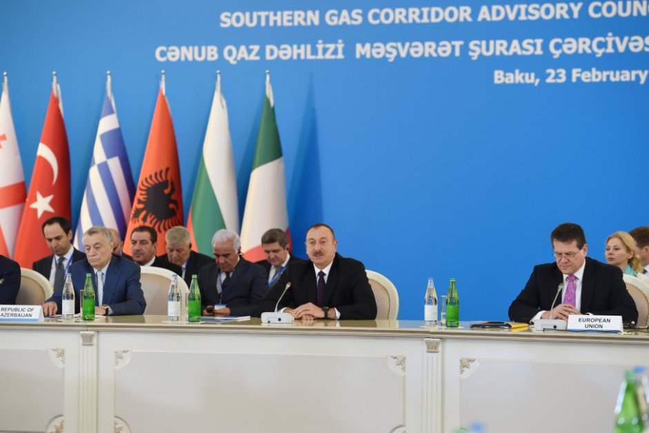 Южният газов коридор напредва от Азербайджан към Европа