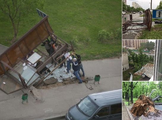 Шестнайсет станаха жертвите на урагана в Москва и околностите й
