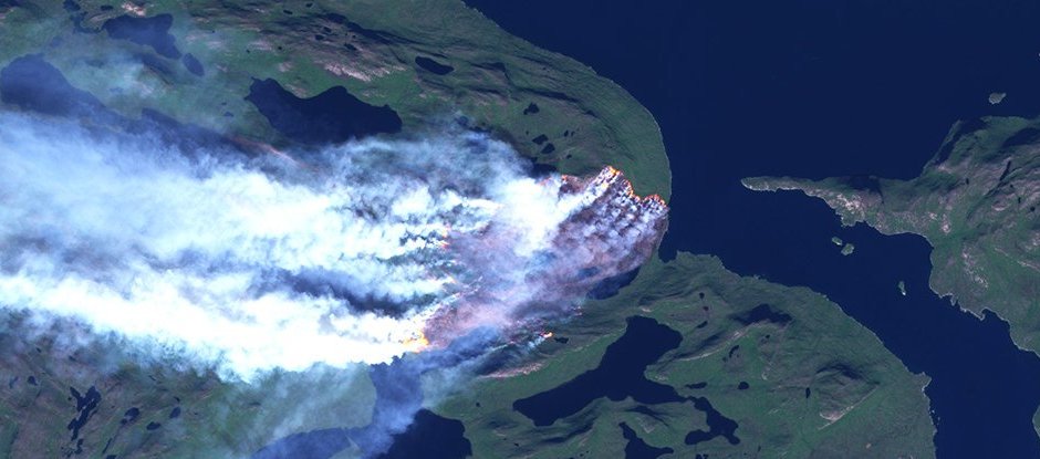 Пожари бушуват и в Гренландия
