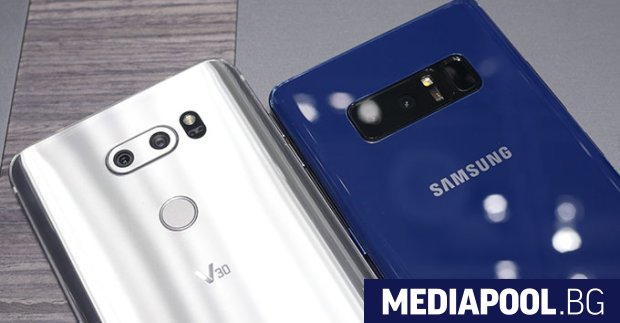 LG V30 и Galaxy Note 8 Южнокорейските технологични гиганти Самсунг