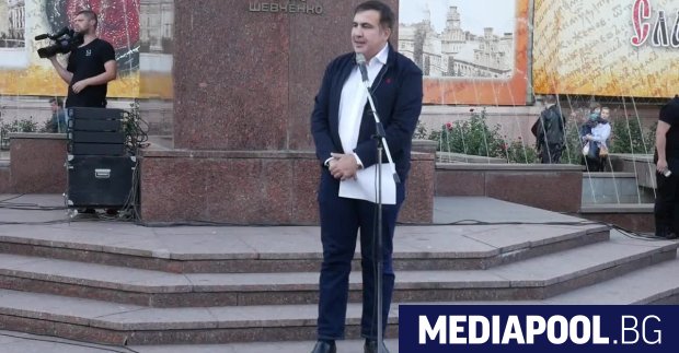 Бившият грузински президент Михаил Саакашвили който през уикенда влезе в