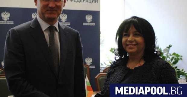 Министрите Александър Новак и Теменужка Петкова Руски фирми проявяват интерес