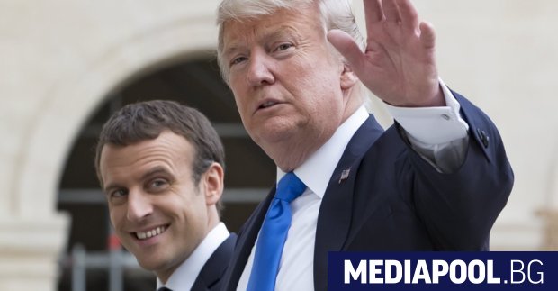 Френският президент Еманюел Макрон се изяви като противоположност на Доналд