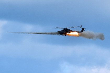 Хеликоптер стрелял неволно по зрители на военно учение в Русия
