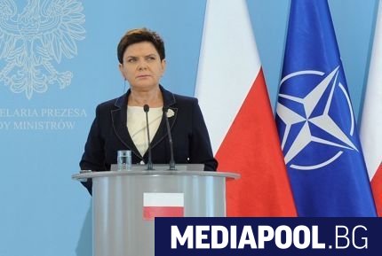 Беата Шидло Премиерът на Полша Беата Шидло обяви че ще