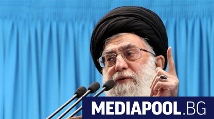 Аятолах Али Хаменей Иранският върховен водач аятолах Али Хаменей заяви