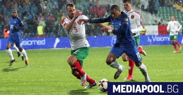 Сн. БГНЕС Френският футболен тим би българския с ранен гол