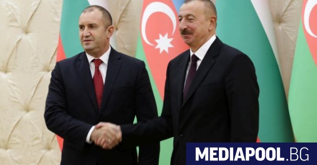 Президентите Румен Радев и Илхам Алиев България е изразила подкрепата