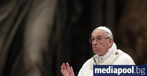 Папа Франциск Папа Франциск се обърна днес към вярващите и