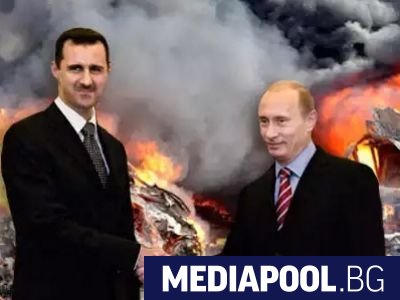 Асад и Путин Руският президент Владимир Путин се е срещнал