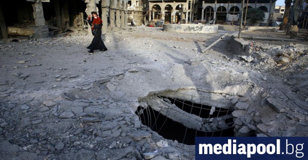 Сирийското правителство е използвало международно забранените касетъчни бомби в удари