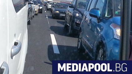 Трафикът по магистрала Тракия при 55 ия километър в посока Пловдив