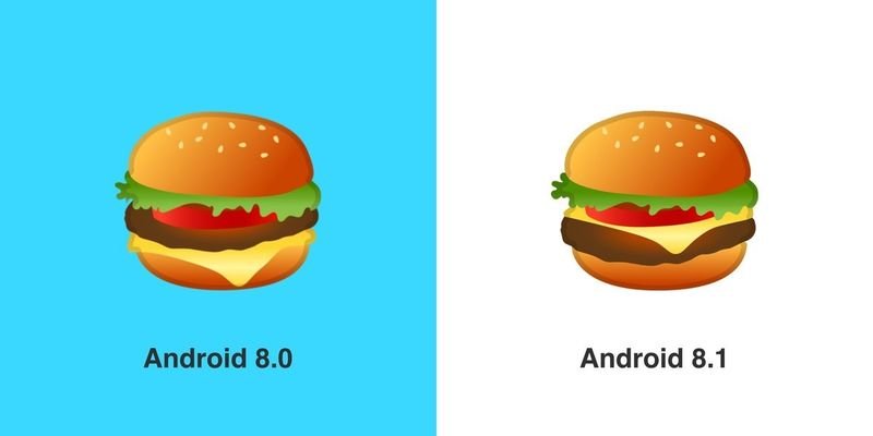 Гугъл поправи емоджи с чийзбургер след жалби на потребители