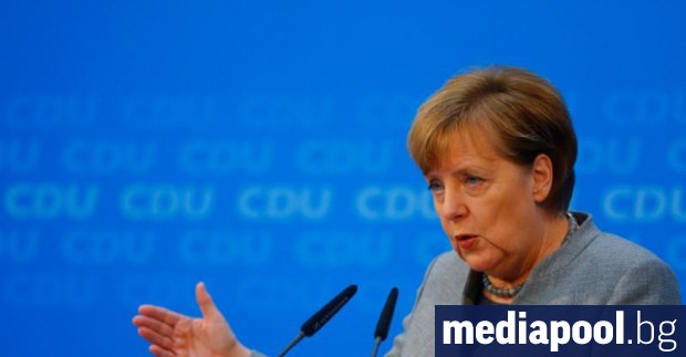 Канцлерът на Германия и лидер на ХДС Ангела Меркел Консерваторите