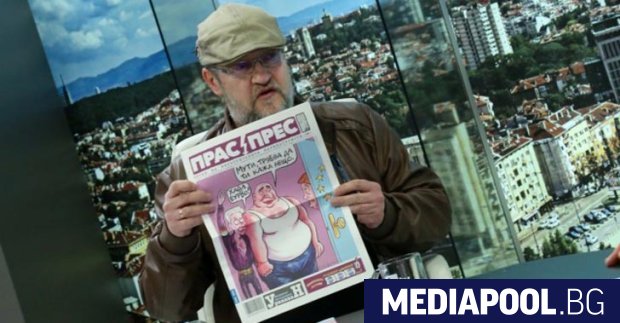 Карикатуристът Христо Комарницки и предаването Съдебен спор на Нова телевизиязасега