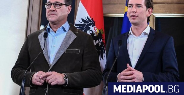 Щрахе и Курц Новото коалиционно правителство на Австрия продължава плановете