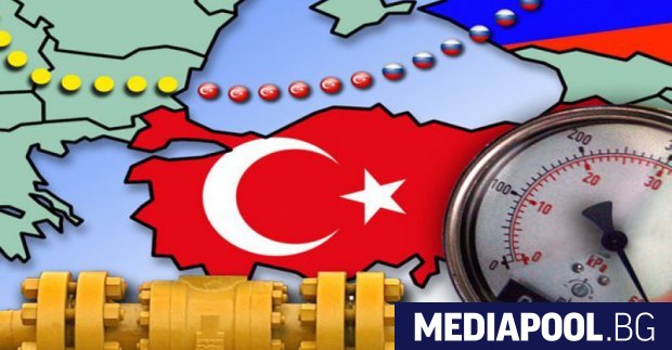 Под заглавие Турски поток сменя маршрута си, турският вестник Хабертюрк
