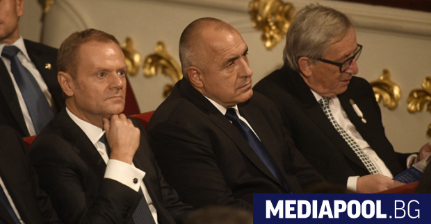 Доналд Туск Бойко Борисов и Жан Клод Юнкер Предизвикателството пред