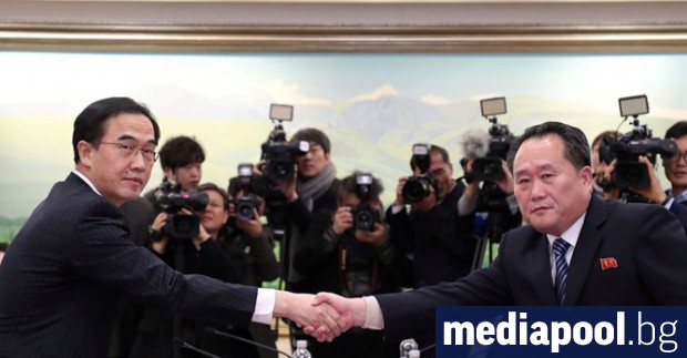 Представители на двете корейски държави се срещнаха в сряда за