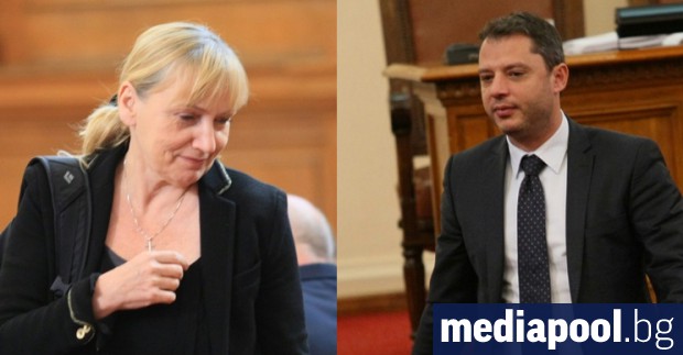 Няколкомесечната словесна схватка между депутатите Делян Добрев ГЕРБ и Елена