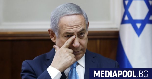 Бенамин Нетаняху говори след заседанието на правителството, сн. ЕПА/БГНЕС Израелският