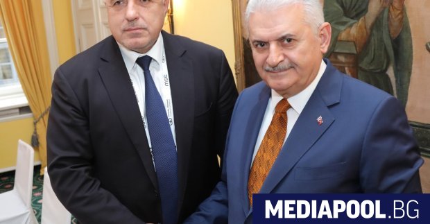 Министър председателят Бойко Борисов се срещна с премиера на Турция Бинали