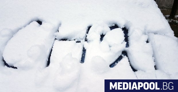 Снегът се завърна, сн. БГНЕС В почти цяла България в
