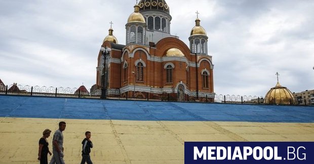 Изглед от столицата Киев сн ЕПА БГНЕС Най малко 72 хиляди руски