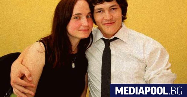 Ян Куциак и приятелката му която също бе убита Организираната