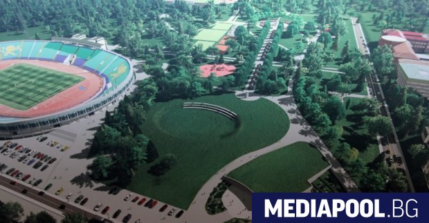 Според плана за устройствен план на Борисовата градина стадион Юнак