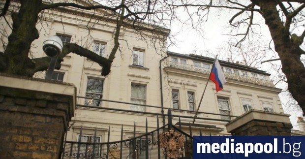 Сградата на руското посолство в Лондон Великобритания ще изгони 23