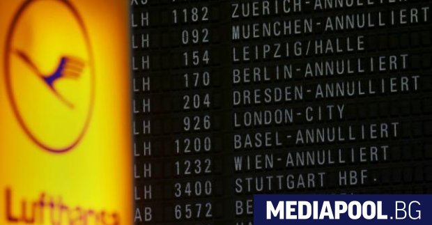 Стотици полети са отменени на авиокомпаниите Луфтханза и Ер Франс