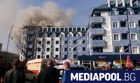 Пожар е избухнал в сграда в ж к Студентски град в