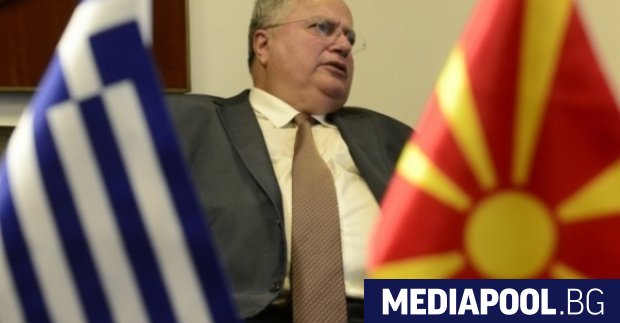 Никос Кодзияс сн в Вечер Гръцкият външен министър Никос Кодзияс