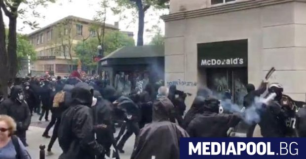 Френската полиция е арестувала 109 души след вчерашните вандалски прояви
