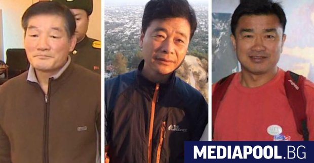 Американските граждани Ким Сан-дук, Тони Ким и Ким Тхон-чхол, държани