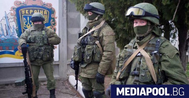 Руски военни окупират Крим през март 2014 г Сн BSNews